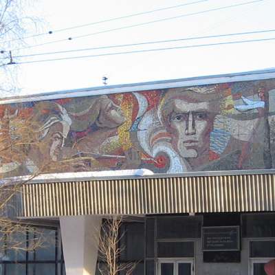 Мозаичное панно 